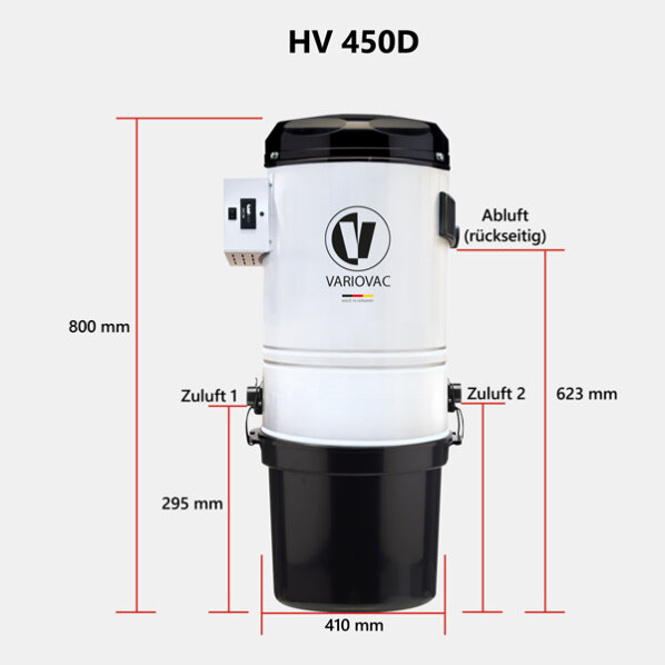 Aspirator central – VARIOVAC (HV 450D) - imagine 3