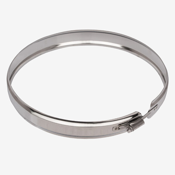 Colier de strângere VARIOVAC din inox pentru tuburi