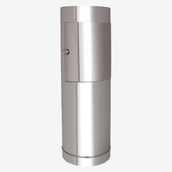 Coloană de încărcare VARIOVAC FUSION din inox, cu ușă laterală