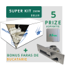 Kit de instalare DELUX pentru 5 prize de aspirație