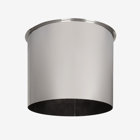 Mască VARIOVAC din inox pentru tubul din PVC de Ø 300 mm