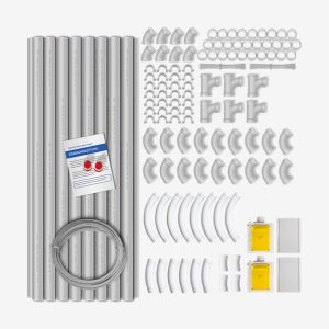 Pachet de instalare VARIOVAC FLEXIN, pentru 1 sau 2 prize retractabile