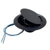 Priză VARIOVAC de perete și pardoseală, rotundă, Ø 130 mm
