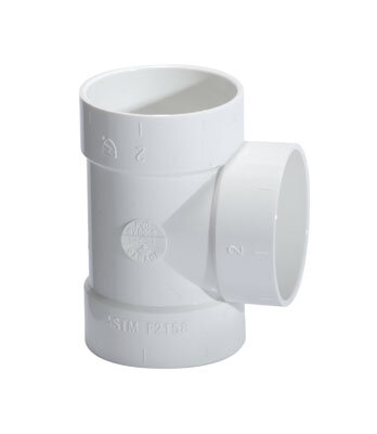 Ramificație VARIOVAC din PVC pentru țeava de aspirație, DN 50,8 – imagine 5