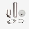 Set complet de tobogan pentru rufe VARIOVAC 1 din inox, 2 niveluri