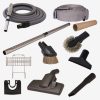 Set de accesorii VARIOVAC ON/OFF, 11 piese, cu furtun