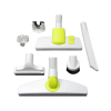 Set de perii GV Play, 7 piese, alb
