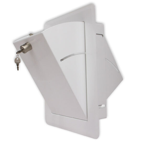 Ușă de încărcare VARIOVAC KIPPMULDE, cu jgheab rabatabil, Ø 250 mm – imagine 4